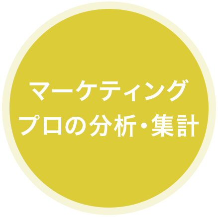 マーケティングプロの分析・集計